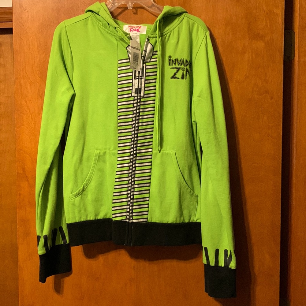 Invader Zim zip up jacket